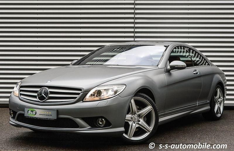 Grau Gebraucht 2009 Mercedes CL500 Coupé | 36.900 € - Bild 1/4