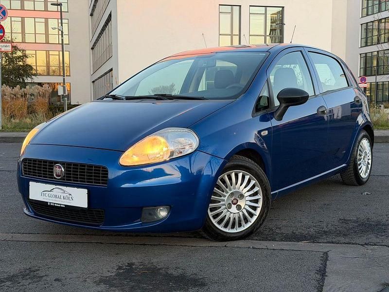 Blau Gebraucht 2008 Fiat Grande Punto Feel Kleinwagen | 1.490 € (Teuer) - Bild 1/4