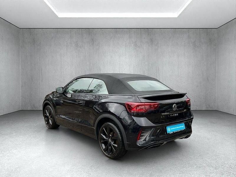 Gebraucht VW T-Roc Cabriolet R-line 150 PS (110 kW) 2023 Schwarz Cabrio