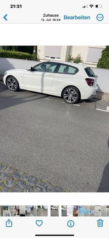 Weiß Gebraucht 2012 BMW 118 Coupé Sport Line Coupé | 9.900 € (Fairer Preis) - Bild 1/4