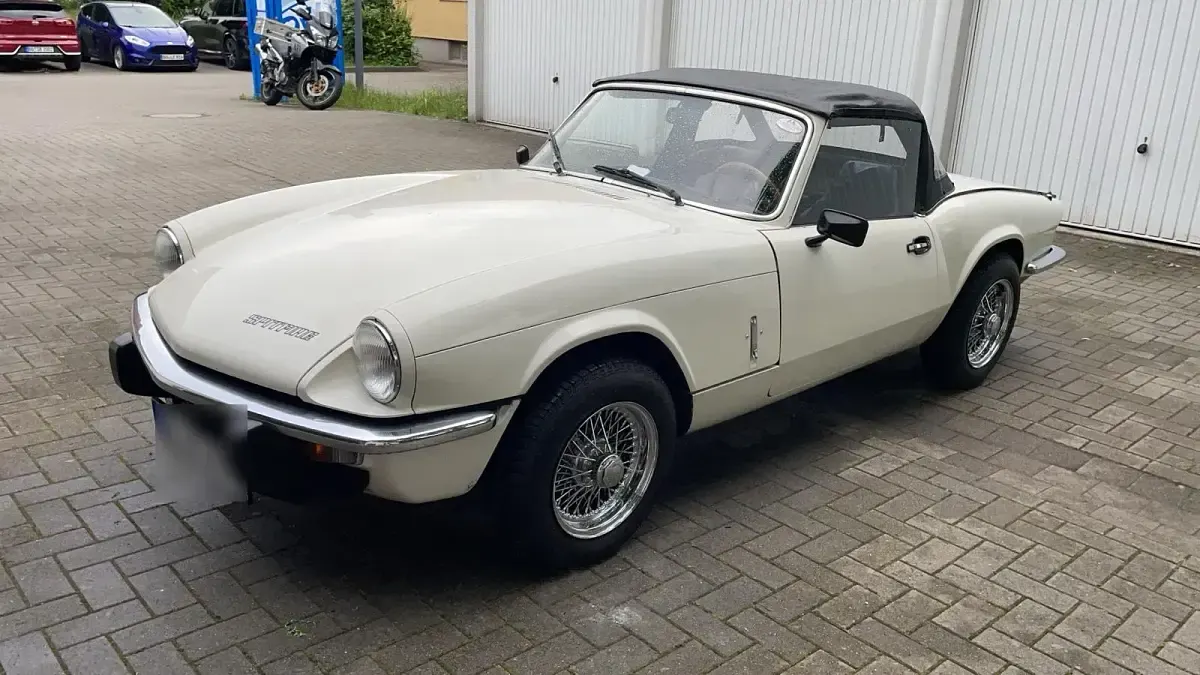 Gebraucht Triumph Spitfire 71 PS (52 kW) 1979 Weiß Cabrio