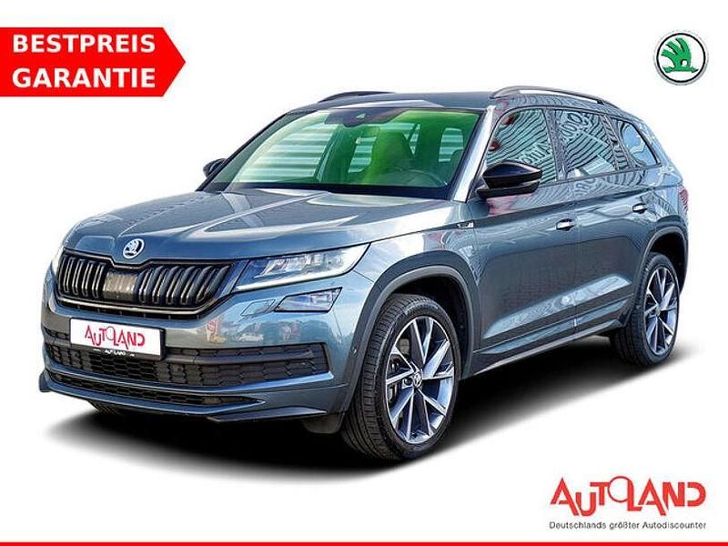 Grau Gebraucht 2019 Skoda Kodiaq SportLine SUV | 28.990 € (Fairer Preis) - Bild 1/4