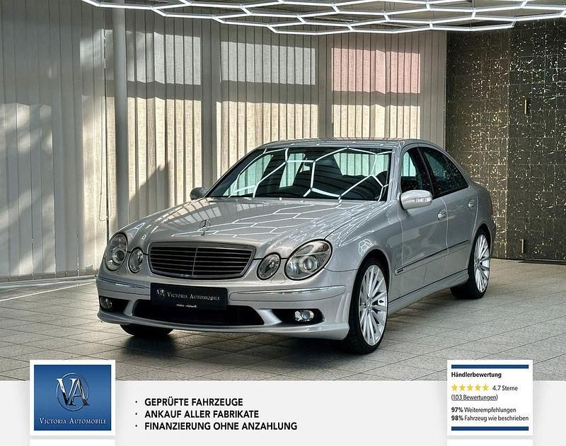 Brillantsilber lack Gebraucht 2002 Mercedes E500 Style Limousine | 14.990 € (Fairer Preis) - Bild 1/4