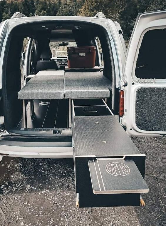 Gebraucht VW Caddy Maxi 102 PS (75 kW) 2018 Weiß Van / Kleinbus