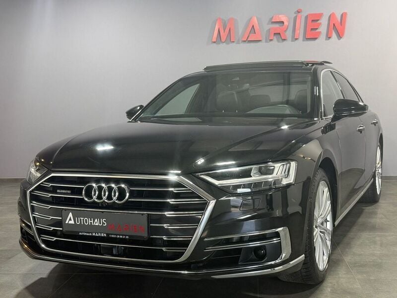 Schwarz Gebraucht 2018 Audi A8 Ambiente Limousine | 40.890 € (Guter Preis) - Bild 1/4