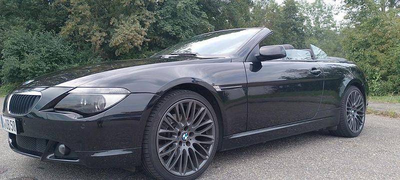Schwarz Gebraucht 2006 BMW 630 Cabriolet Performance Cabrio | 14.650 € (Guter Preis) - Bild 1/4