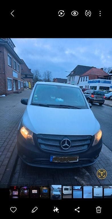 Weiß Gebraucht 2017 Mercedes Vito Van | 11.950 € (Superpreis) - Bild 1/4