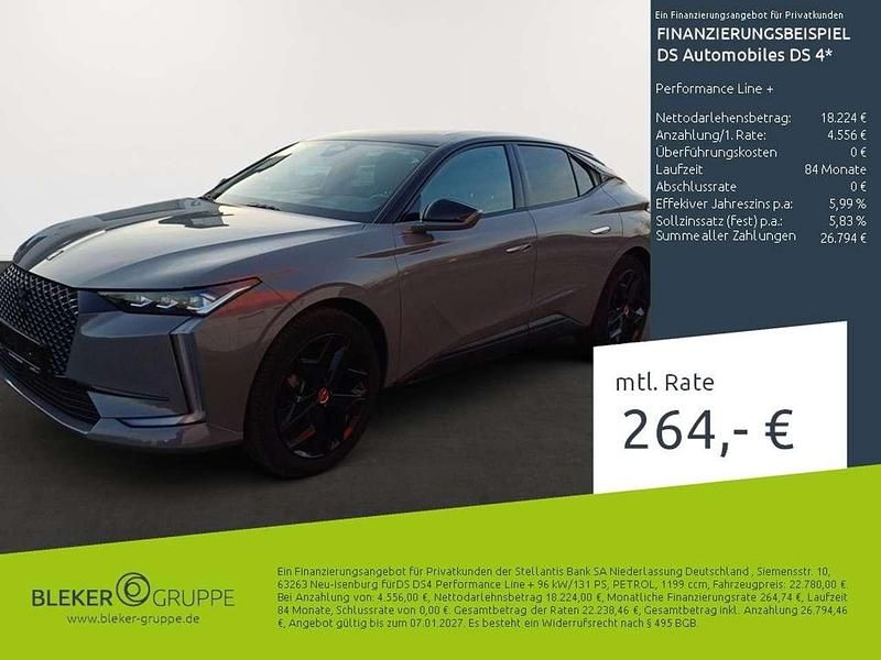 Lackierung lacquered grey/typ aussenverkleidung metalliclackierung Gebraucht 2023 DS Automobiles DS4 Performance Line Plus Limousine | 22.780 € (Fairer Preis) - Bild 1/3