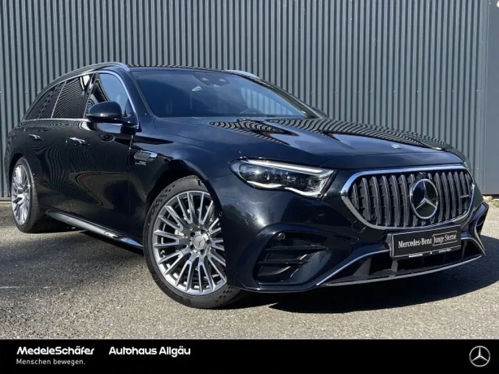 Gebraucht Mercedes E53 AMG 449 PS (330 kW) 2025 Lack obsidianschwarz (metallic) Kombi