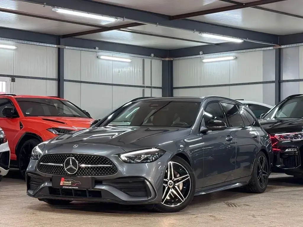 Gebraucht Mercedes C220 AMG line 200 PS (147 kW) 2022 Grau Limousine