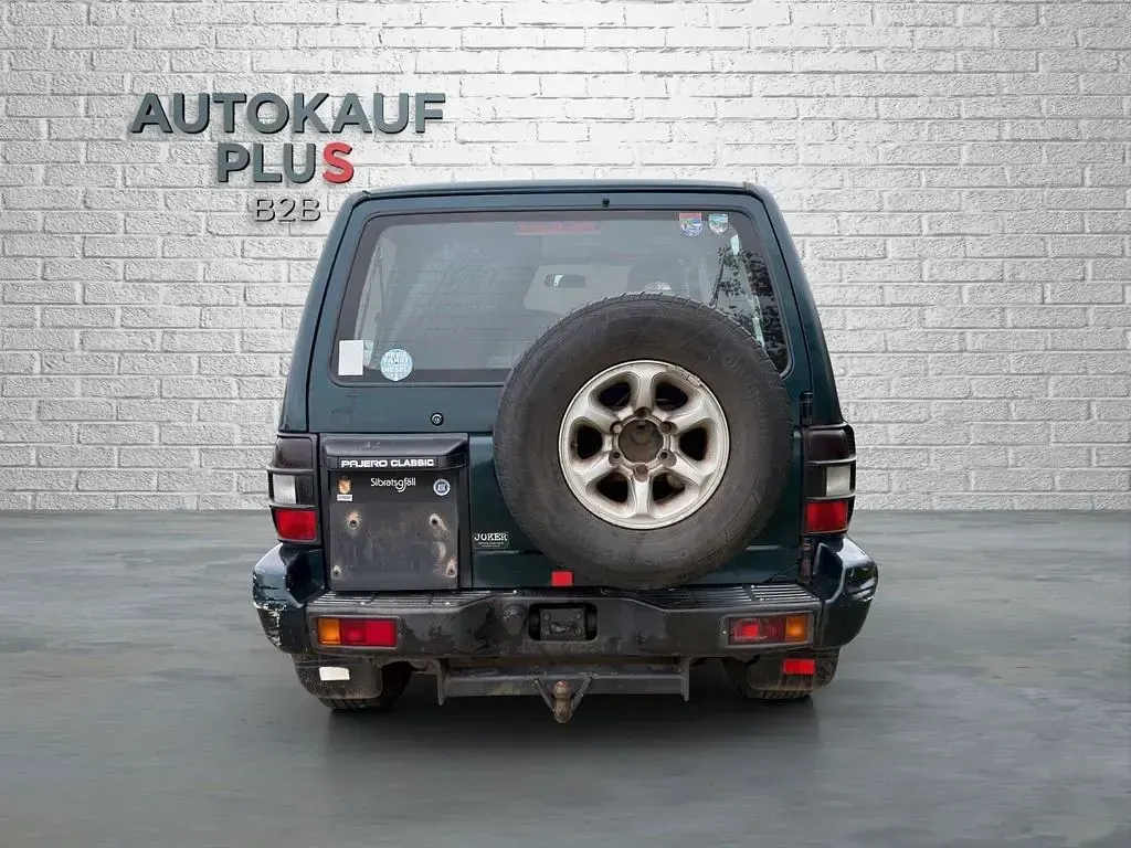 Gebraucht Mitsubishi Pajero 116 PS (85 kW) 2002 Blau SUV