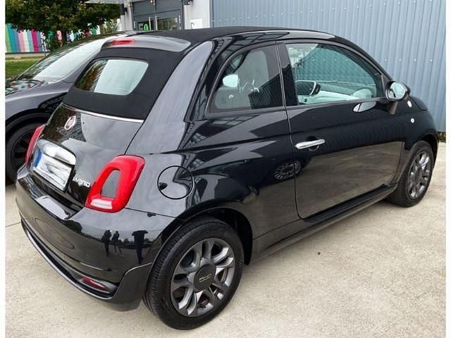 Gebraucht Fiat 500C Tech 69 PS (50 kW) 2021 Vesuvio schwarz) (schwarz Cabrio