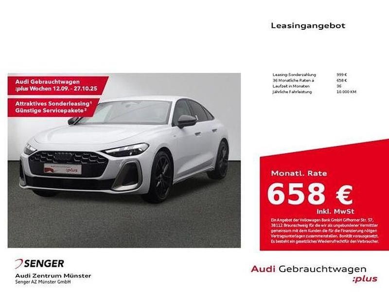 Gletscherweiß metallic Gebraucht 2025 Audi A5 Comfort Coupé | 59.990 € (Teuer) - Bild 1/3