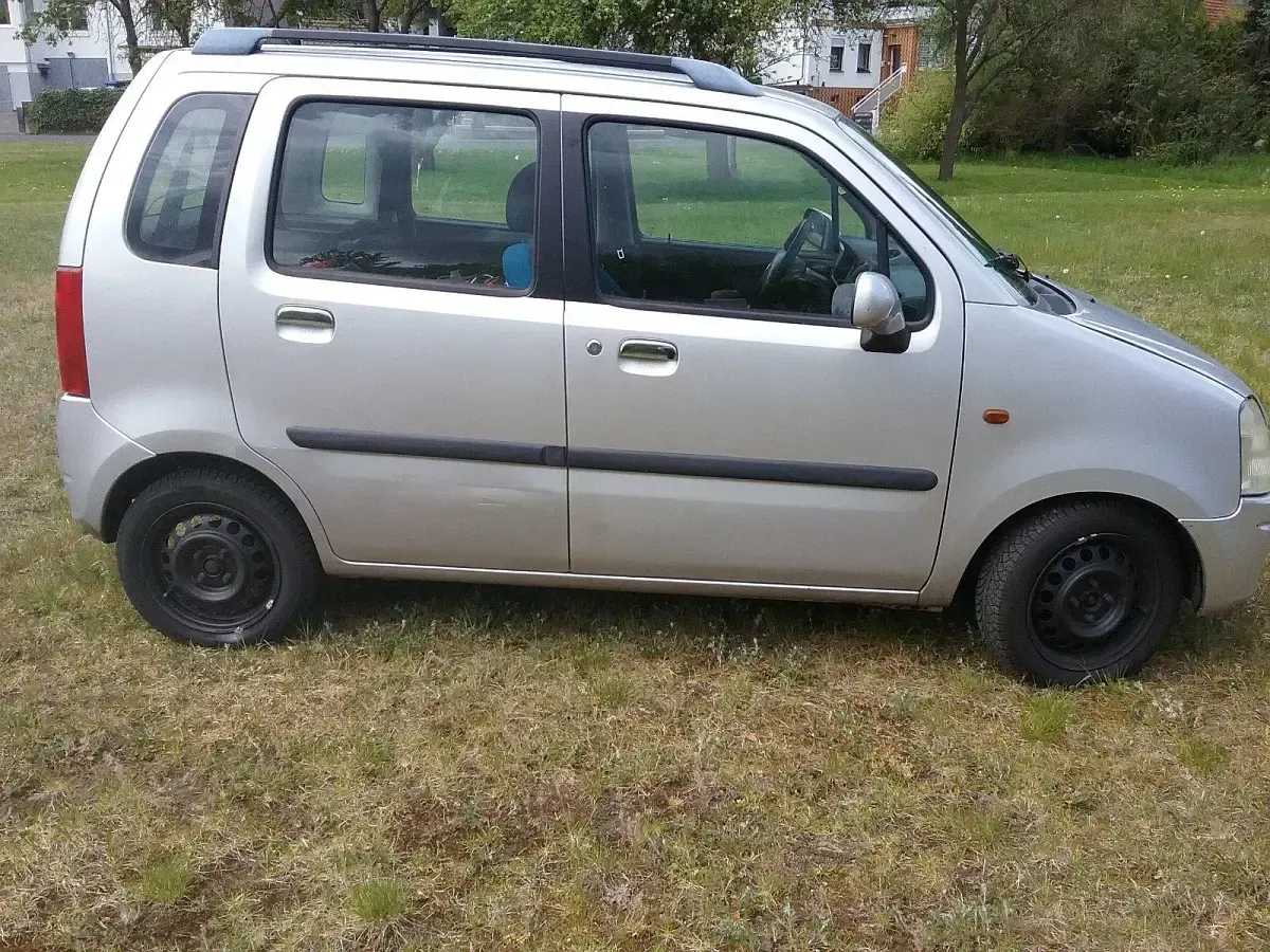 Gebraucht Opel Agila 75 PS (55 kW) 2004 Grau Van / Kleinbus