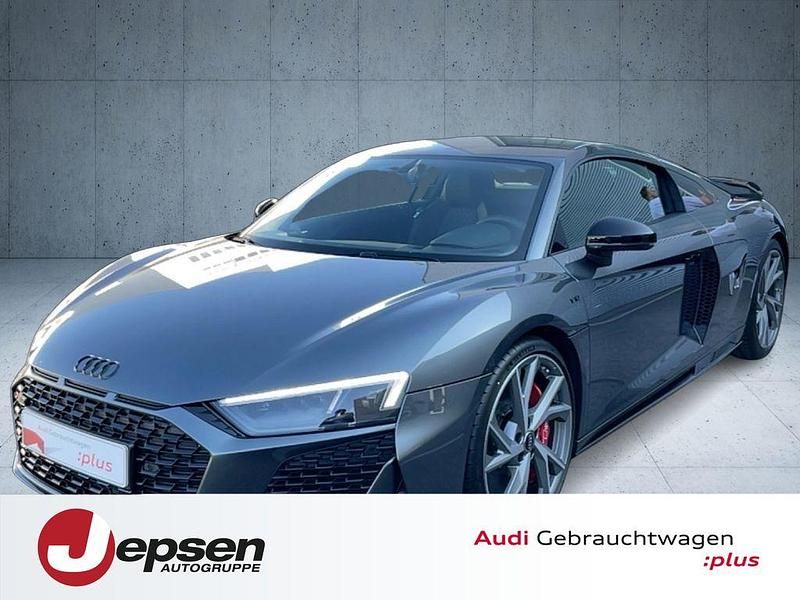 Grau Gebraucht 2023 Audi R8 Coupé Performance Coupé | 214.980 € - Bild 1/4