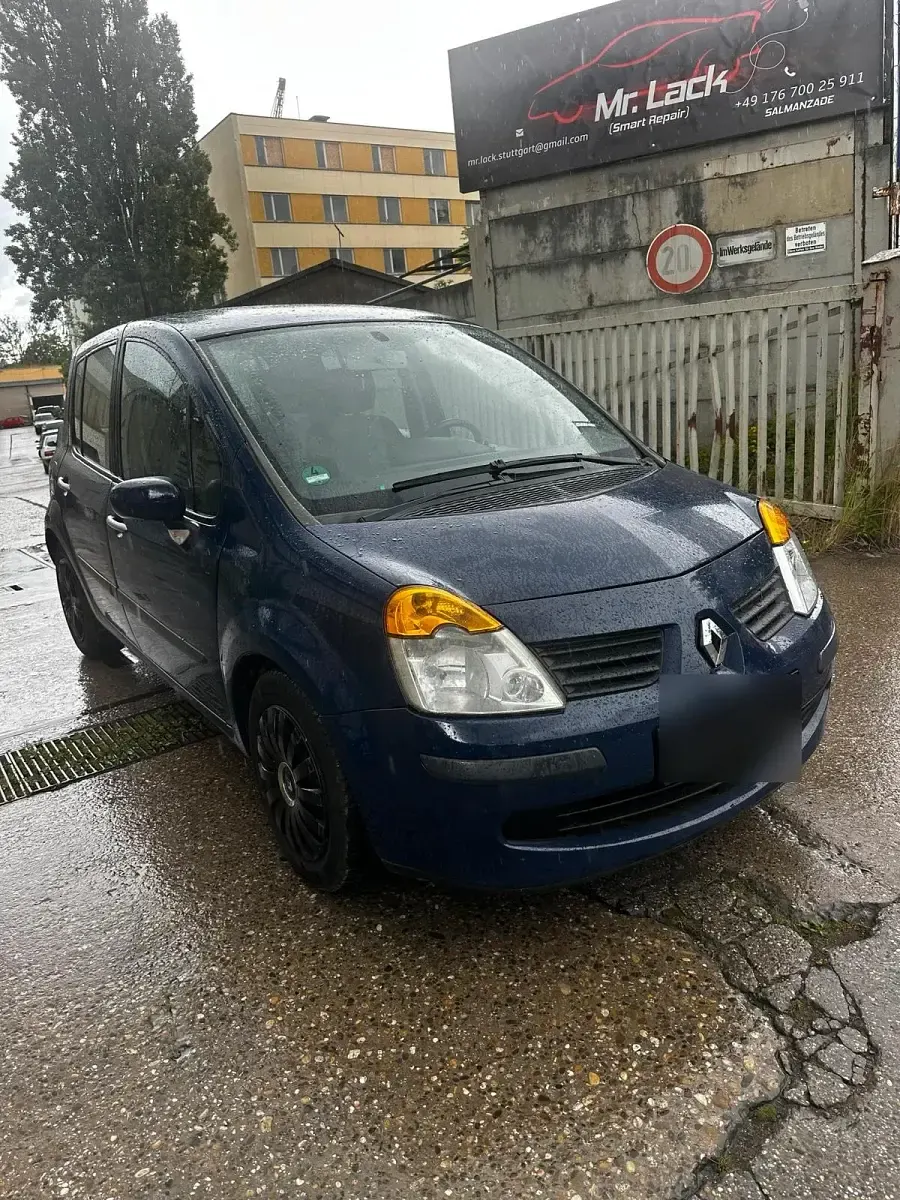 Gebraucht Renault Modus 112 PS (82 kW) 2007 Blau Van / Kleinbus