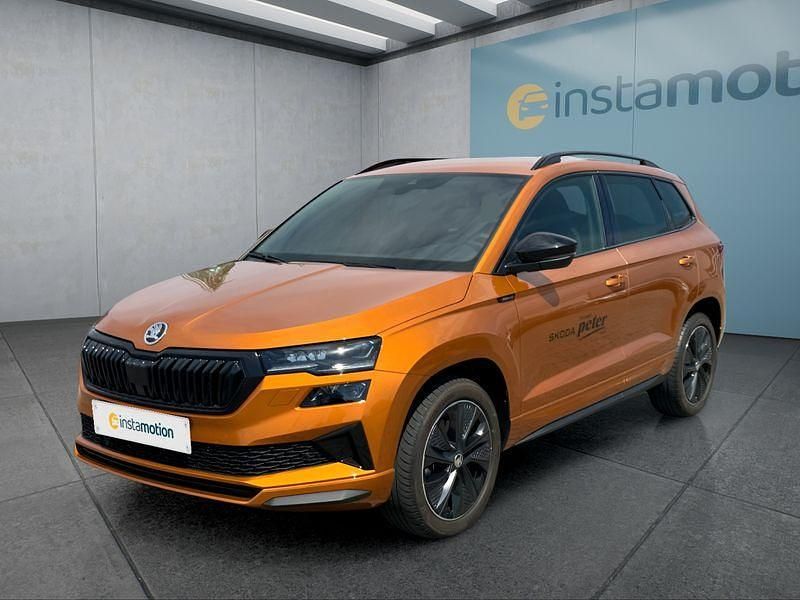 Orange Gebraucht 2025 Skoda Karoq SUV | 41.949 € - Bild 1/4
