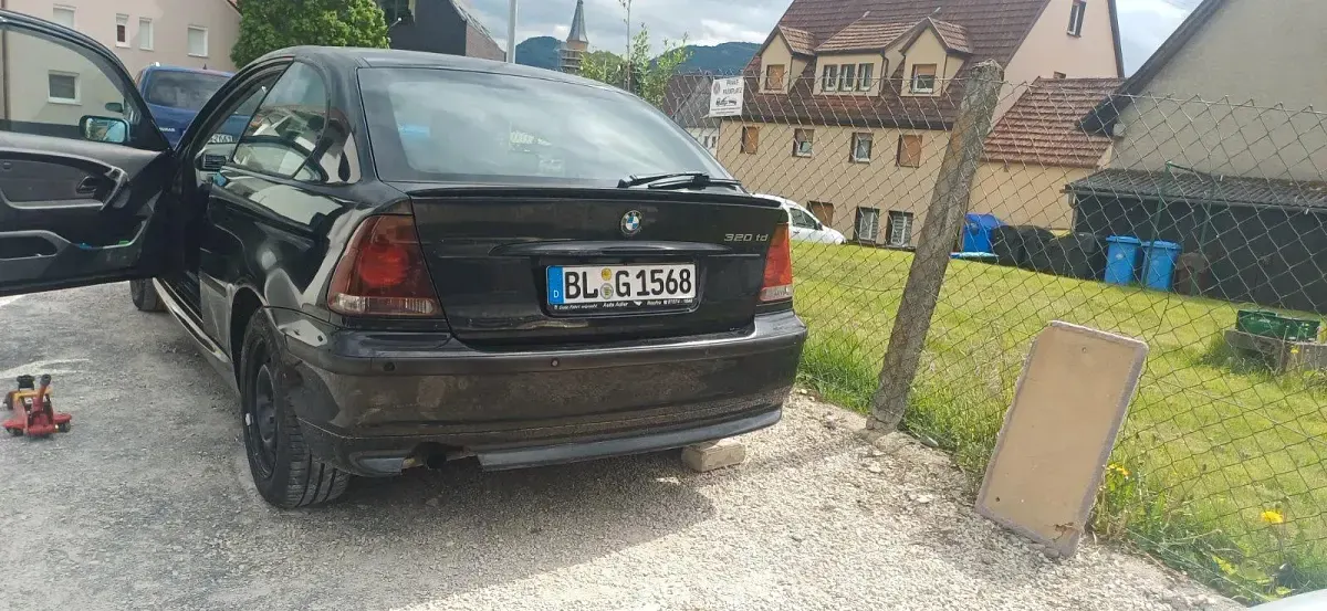 Usata BMW 320 150 CV (110 kW) 2003 Nero Coupé