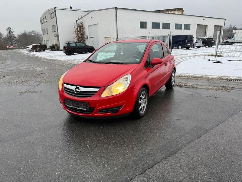 Rot Gebraucht 2006 Opel Corsa Limousine | 790 € (Superpreis) - Bild 1/4