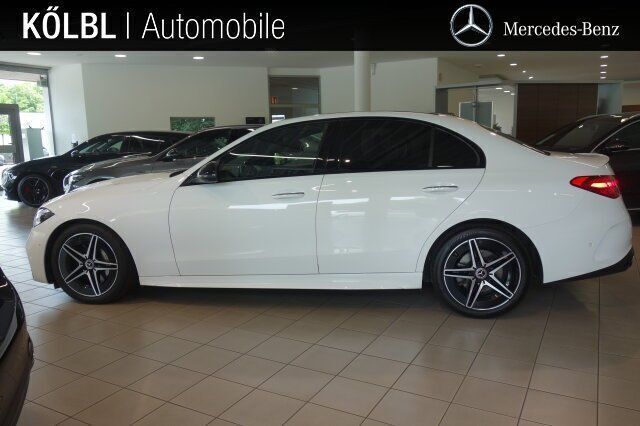 Unilack polarweiß Gebraucht 2024 Mercedes C300 AMG Limousine | 47.980 € (Fairer Preis) - Bild 1/4