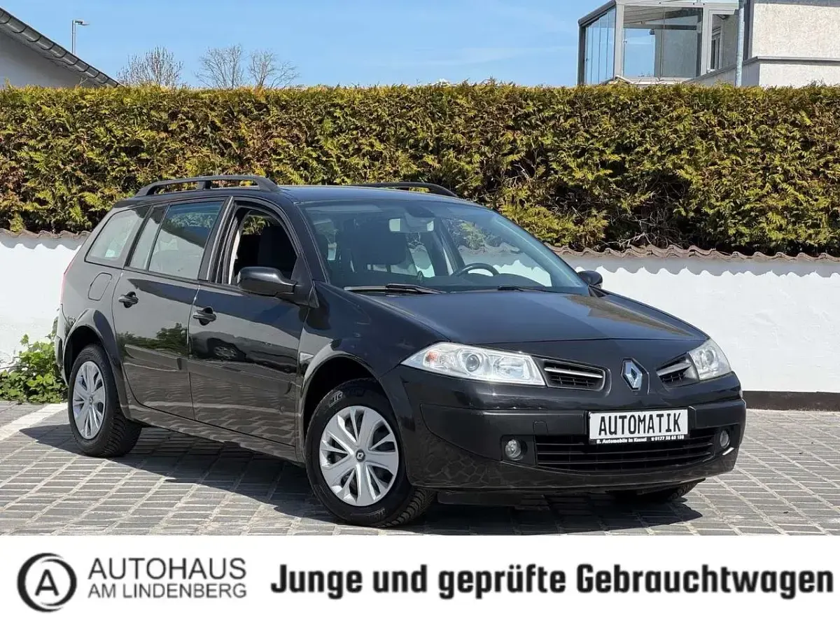 Gebraucht Renault Mégane GrandTour Avantage 111 PS (81 kW) 2008 Schwarz Kombi