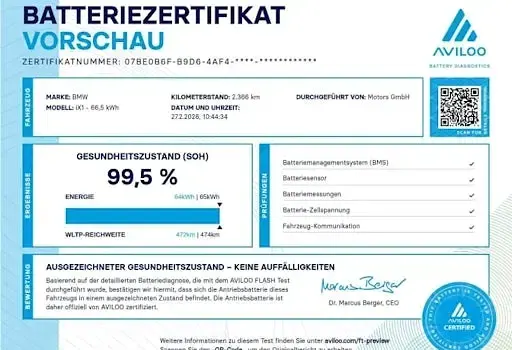 Używany BMW iX1 Performance 150 kW (204 KM) 2025 Zielony SUV