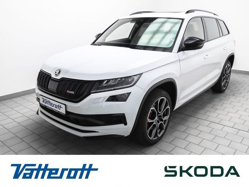 Weiss Gebraucht 2020 Skoda Kodiaq RS SUV | 35.950 € (Fairer Preis) - Bild 1/4