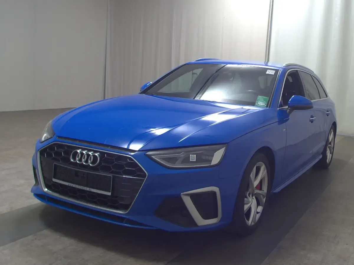 Brugt Audi A4 S-Line 204 HK (150 kW) 2022 Blå Stationcar