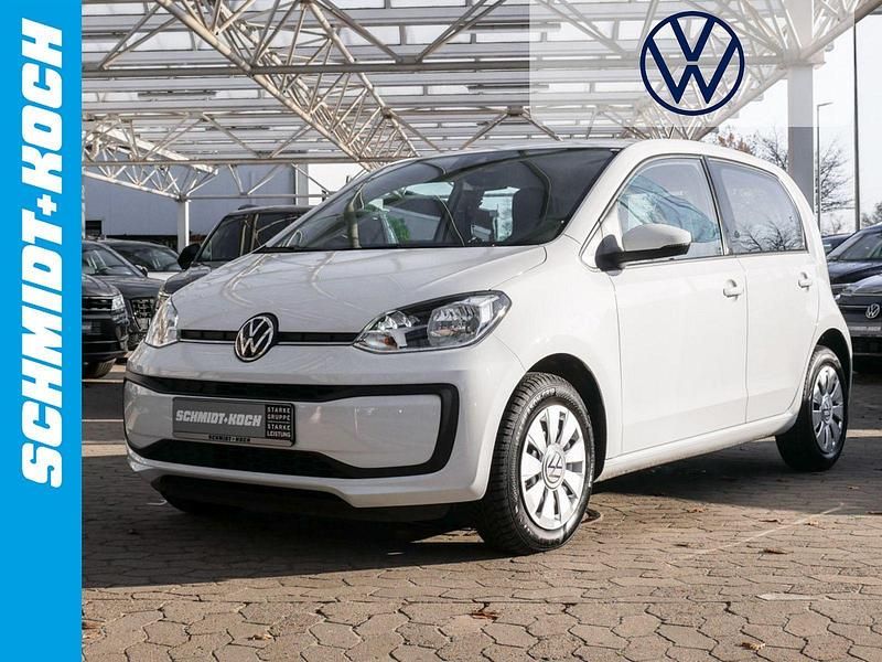 Weiß Gebraucht 2021 VW up! move up! Kleinwagen | 12.490 € (Etwas zu teuer) - Bild 1/4