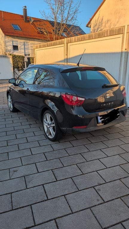 Gebraucht Seat Ibiza SC 105 PS (77 kW) 2011 Schwarz Kleinwagen