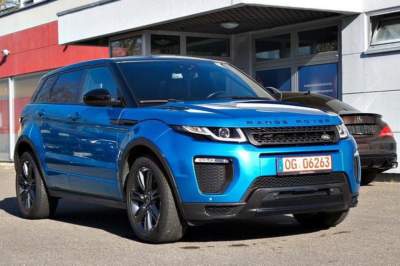 Gebraucht Land Rover Range Rover evoque SE Dynamic 179 PS (131 kW) 2018 Moraine blue SUV