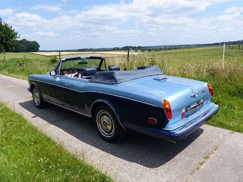 Gebraucht Rolls Royce Corniche 220 PS (161 kW) 1985 Blau Cabrio
