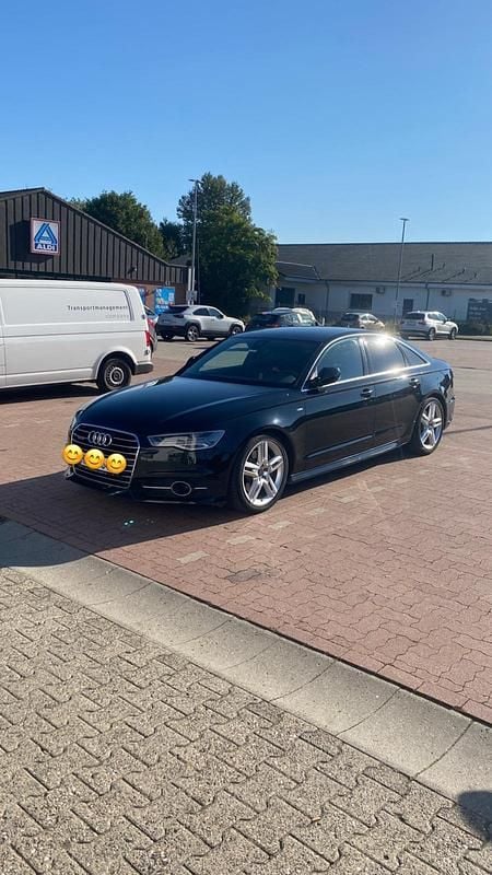Schwarz Gebraucht 2015 Audi A6 S-Line Limousine | 18.500 € (Fairer Preis) - Bild 1/4