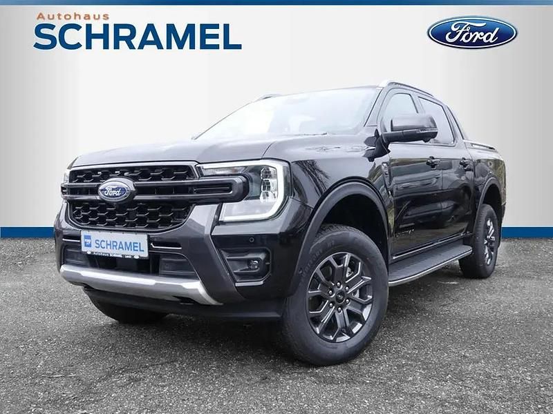 Schwarz Gebraucht 2023 Ford Ranger Wildtrack Abholung | 63.490 € - Bild 1/4