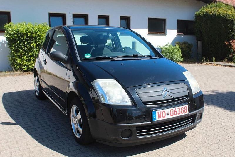 Gebraucht Citroën C2 Advance 60 PS (44 kW) 2007 Schwarz Kleinwagen
