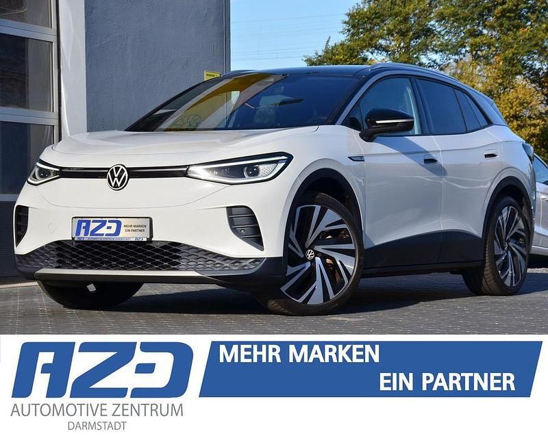 Gletscherweiß metallic Gebraucht 2021 VW ID.4 Pro Performance SUV | 39.988 € - Bild 1/4