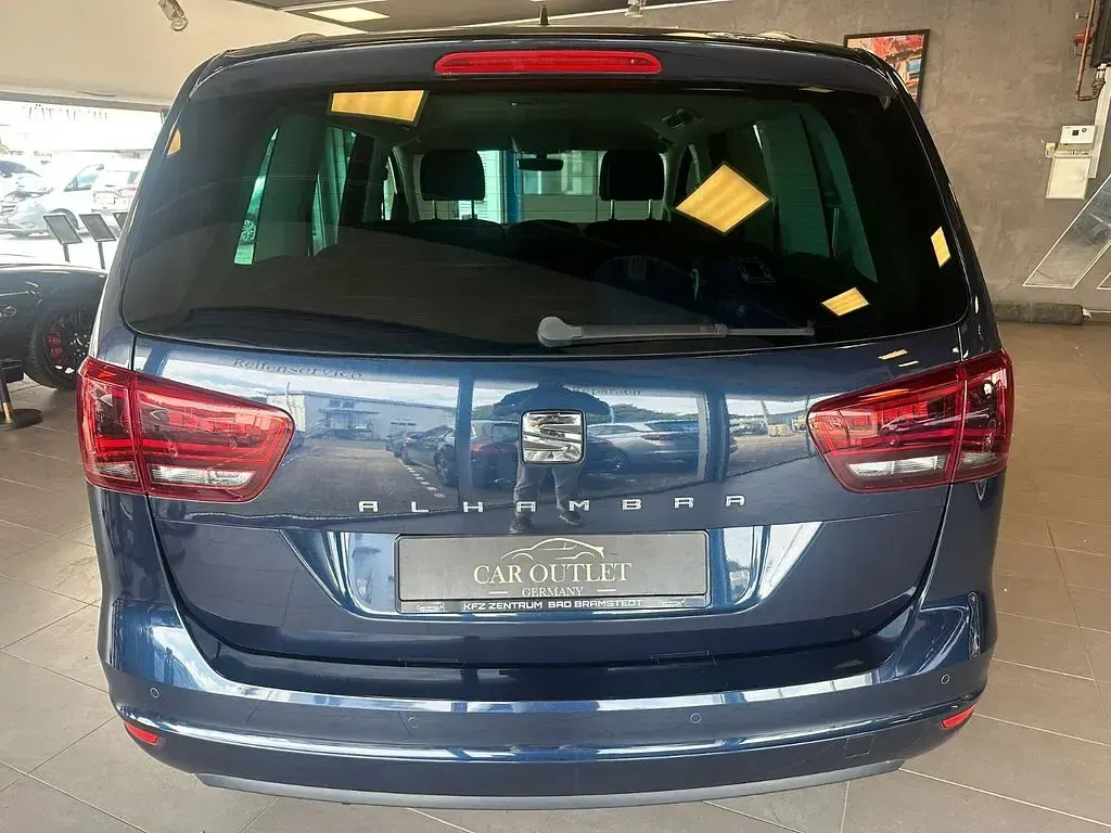 Gebraucht Seat Alhambra Style Plus 150 PS (110 kW) 2016 Blau Van / Kleinbus
