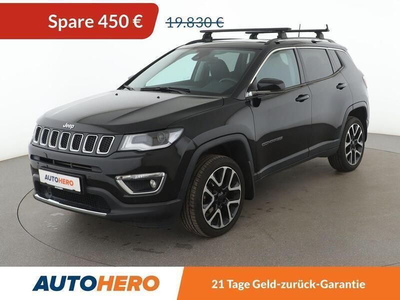 Schwarz Gebraucht 2018 Jeep Compass Limited SUV | 19.020 € (Fairer Preis) - Bild 1/3
