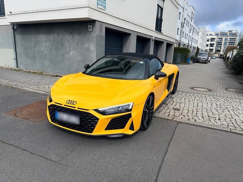 Gebraucht Audi R8 Spyder Performance 620 PS (456 kW) 2019 Gelb Cabrio