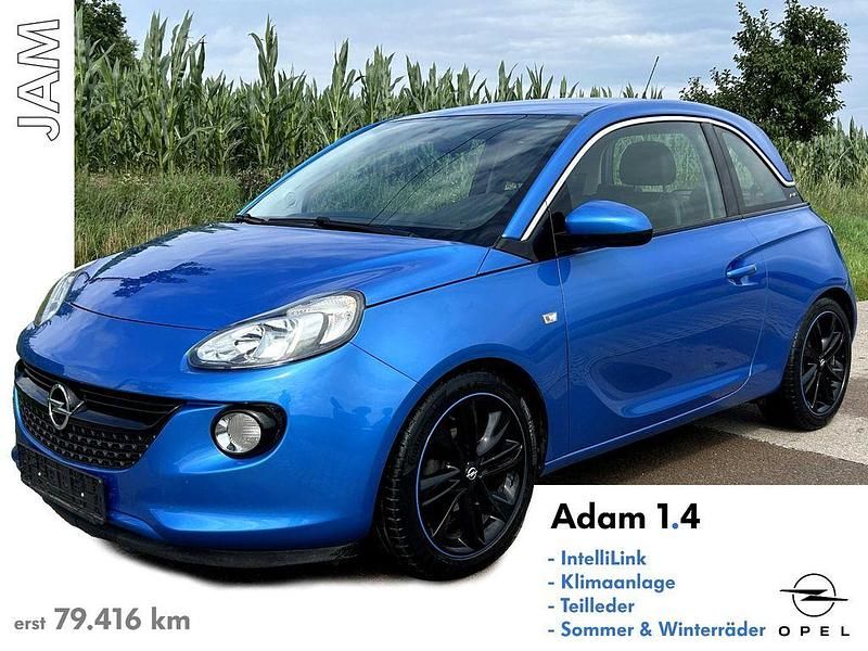 Blau Gebraucht 2015 Opel Adam Jam Kleinwagen | 8.490 € (Fairer Preis) - Bild 1/4