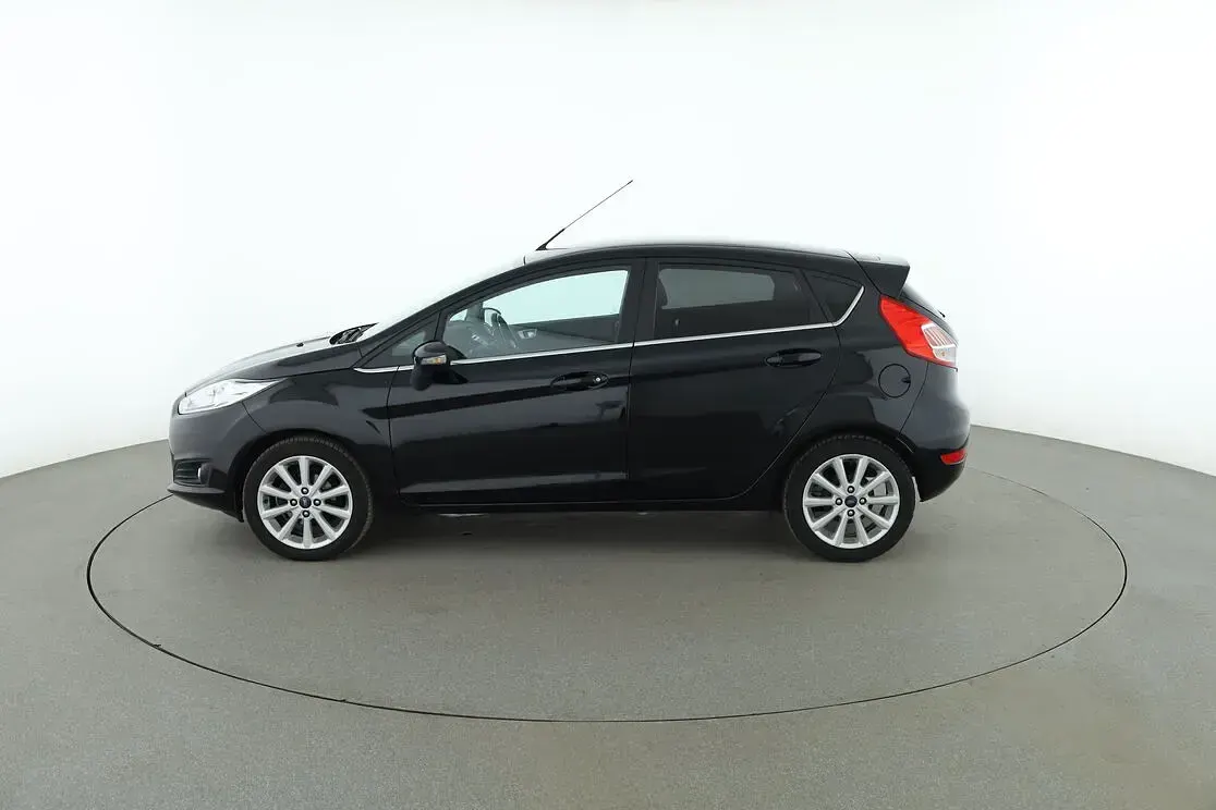 Gebraucht Ford Fiesta Titanium 101 PS (74 kW) 2017 Schwarz Kleinwagen
