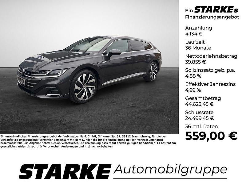 Grau Gebraucht 2025 VW Arteon R-line Limousine | 43.989 € (Teuer) - Bild 1/4