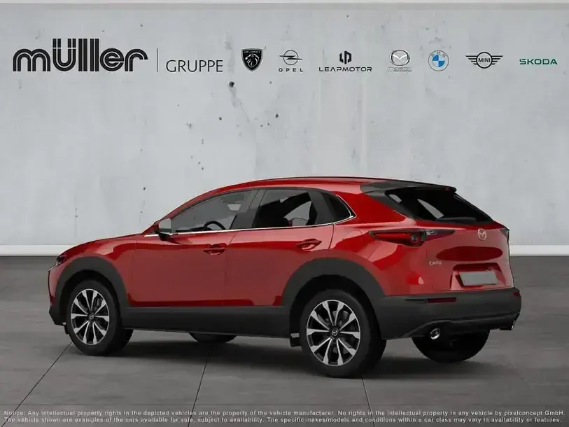Gebraucht Mazda CX-30 Selection 150 PS (110 kW) 2022 Rot SUV