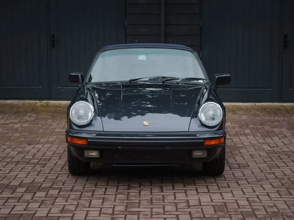 Gebraucht Porsche 911 1987 Blau Cabrio