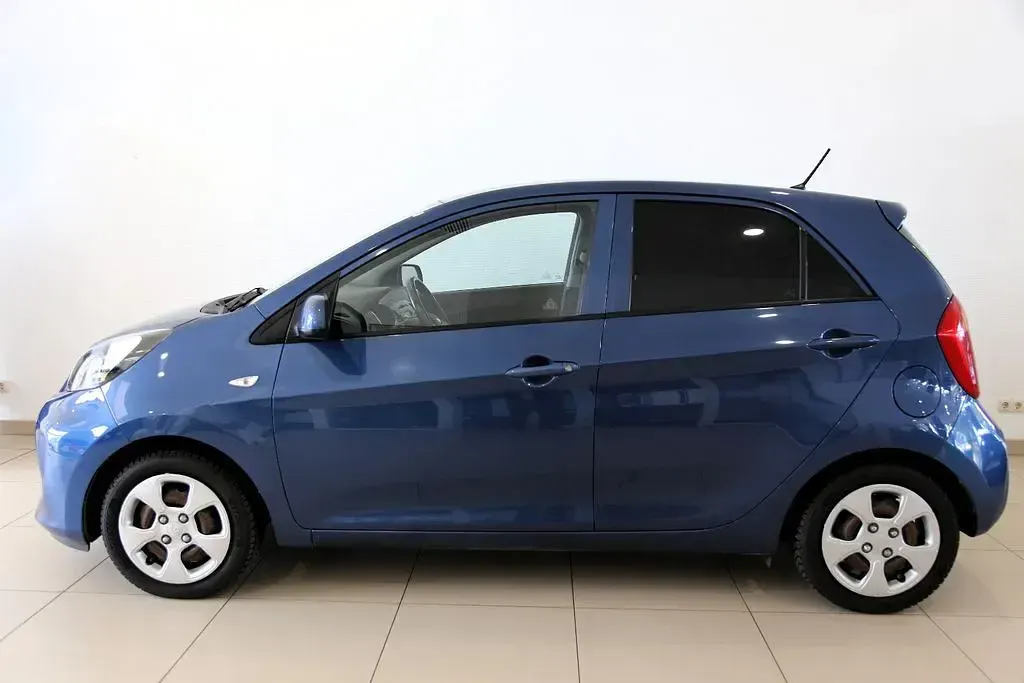 Gebraucht Kia Picanto 67 PS (49 kW) 2016 Blau Kleinwagen
