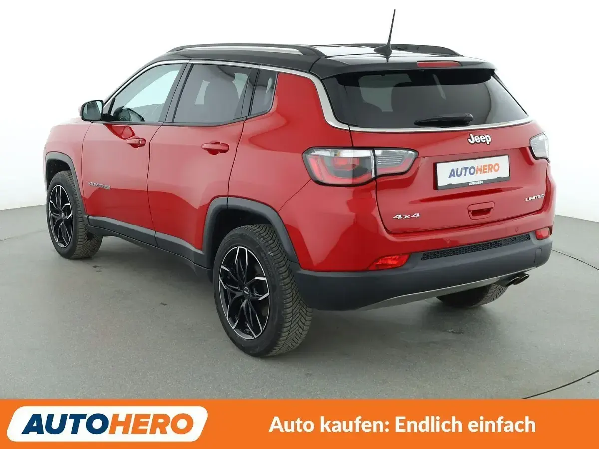 Gebraucht Jeep Compass Limited 170 PS (125 kW) 2018 Rot SUV