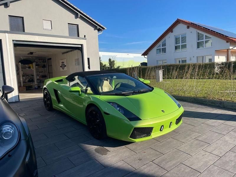 Grün Gebraucht 2006 Lamborghini Gallardo Cabrio | 99.800 € (Fairer Preis) - Bild 1/4