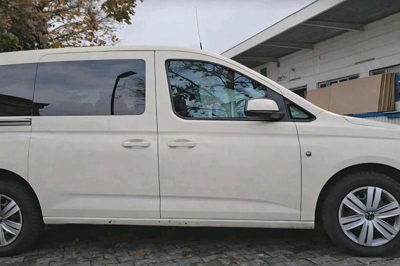 Gebraucht VW Caddy 120 PS (88 kW) 2022 Beige Van / Kleinbus