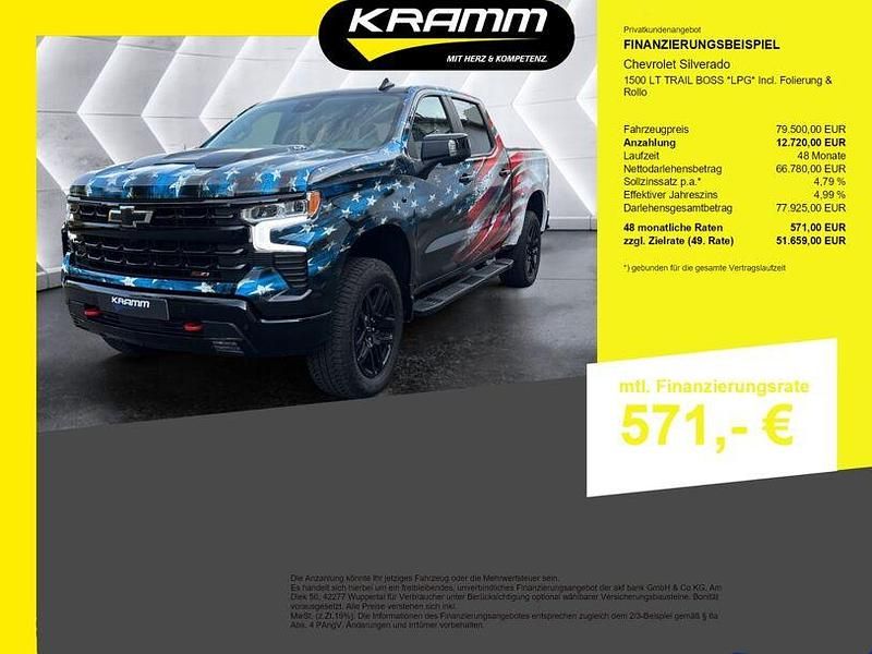 Schwarz Gebraucht 2025 Chevrolet Silverado LT SUV | 79.500 € (Guter Preis) - Bild 1/4