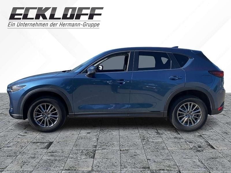 Blau Gebraucht 2018 Mazda CX-5 Exclusive-Line SUV | 16.998 € (Fairer Preis) - Bild 1/4
